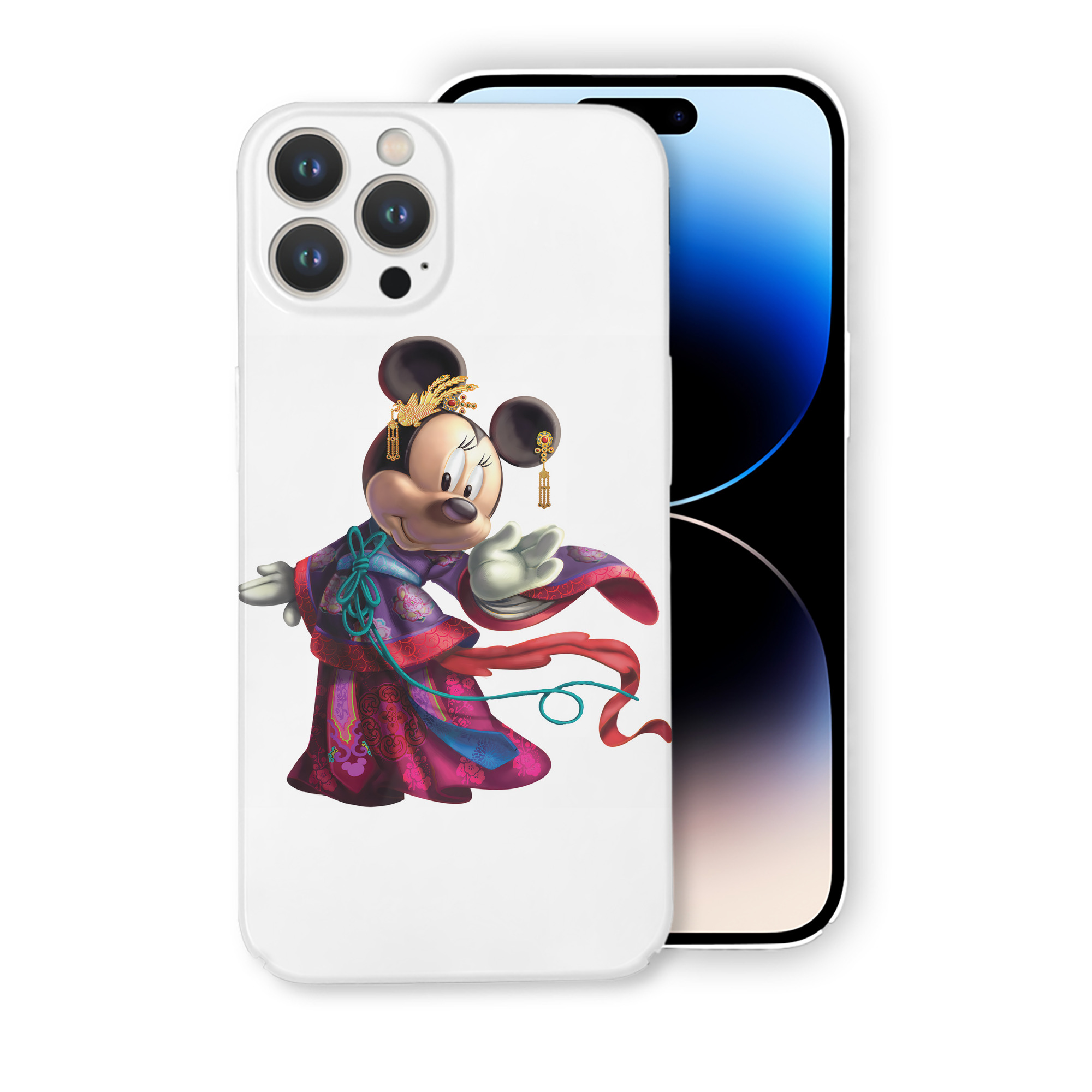 （画像用） ミッキーマウス Mickey Mouse 【iPhone 14シリーズ対応】ハードケース